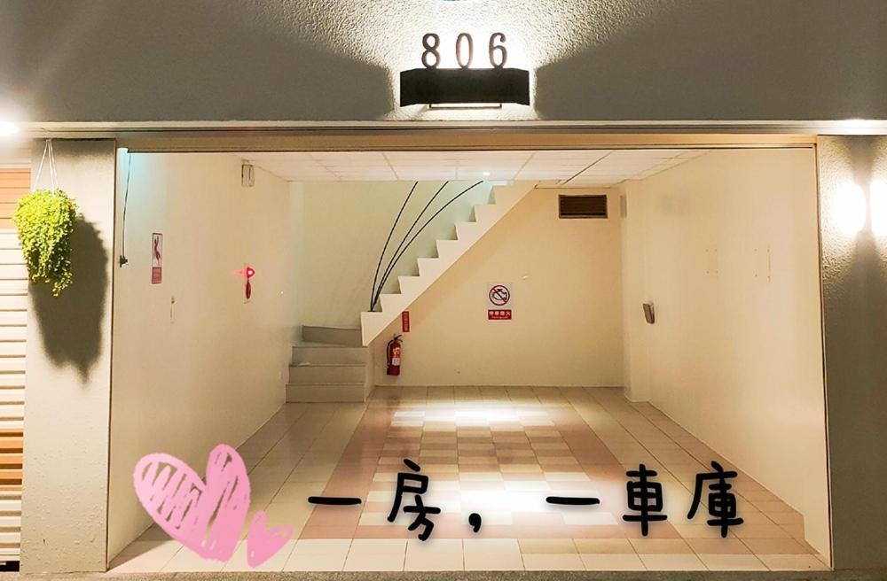 浪琴motel文創旅館 台中市 エクステリア 写真